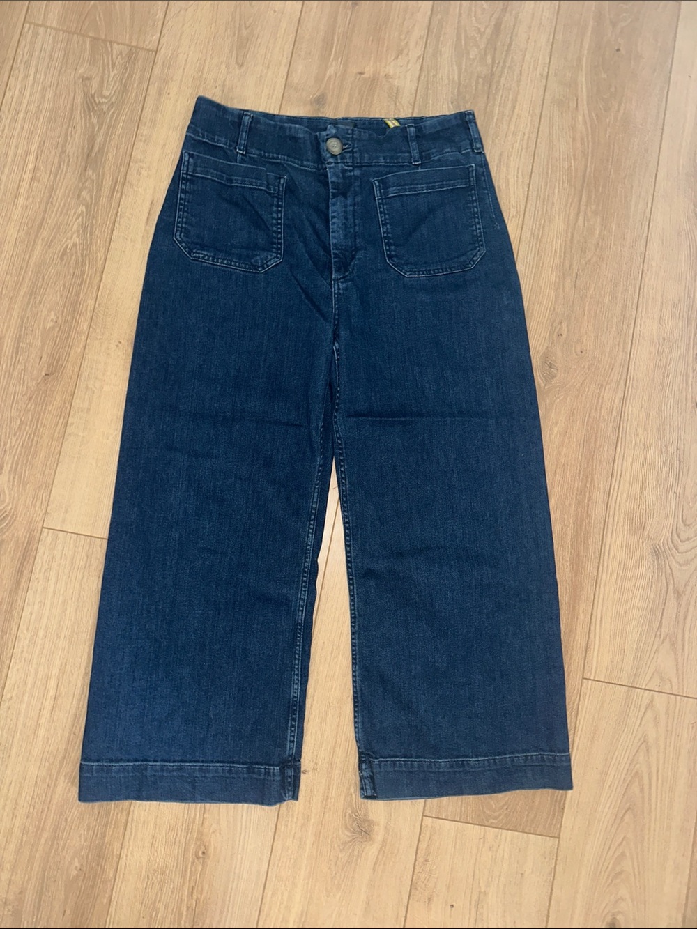 Anthropologie Maeve The Colette Dark Blue Jeans
